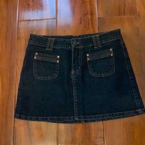 Vintage Denim Mini Skirt- LIKE NEW
